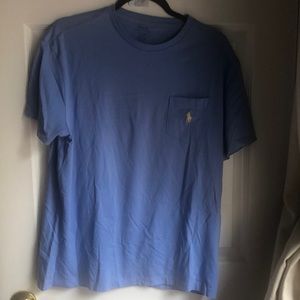 Polo Ralph Lauren Classic Fit M 175/96A Mens Lt Blue (few light spots on front)